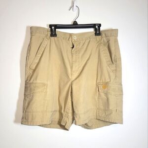 Field & Stream Men's Khaki Ripstop Cargo Shorts 34